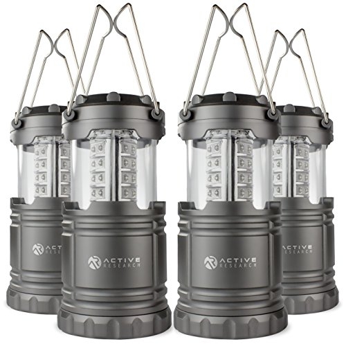 Active Research Water Resistant LED Lantern Portable 30 LED Flashlight