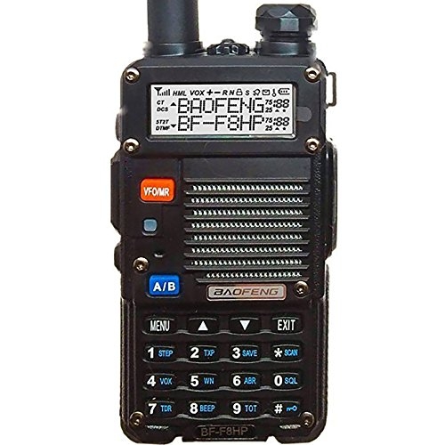 BaoFeng BF-F8HP (UV-5R 3rd Gen) 8-Watt Dual Band Two-Way Radio