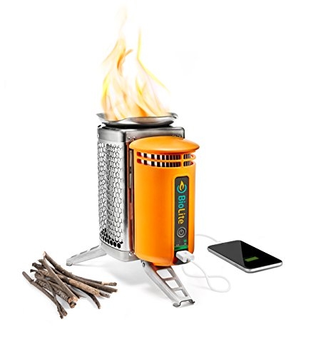 BioLite CampStove 1 Wood Burning and USB Charging Camping Stove