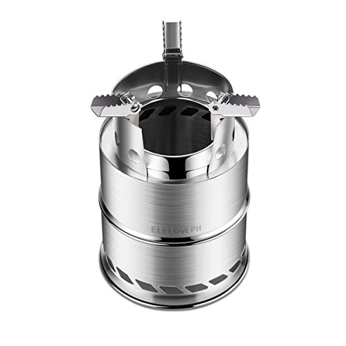 Eleloveph Wood Burning Portable Camping Stove