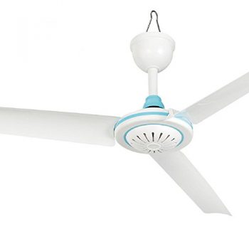Etbotu DC 12V Low-voltage Ceiling Hanging Fan Household Camping Electrical Fan