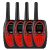 FLOUREON Walkie Talkies Two Way Radios 4 Packs 22 Channel 3000M