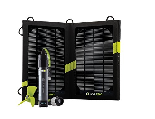 Goal Zero Switch 10 Recharger with Nomad 7 Solar Panel and Multi-Tool Kit