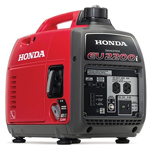 Honda EU2200i 2200-Watt 120-Volt Super Quiet Portable Inverter Generator