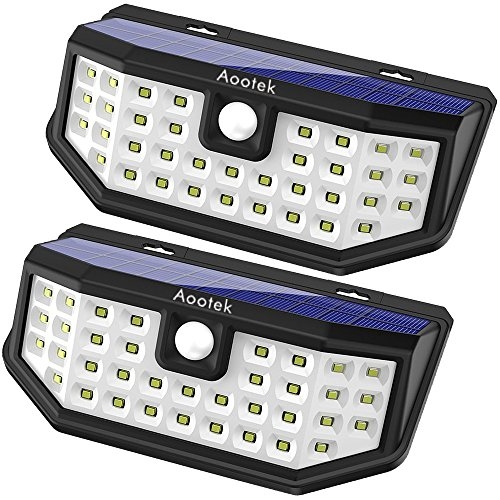 New Upgraded 36 LED Solar Lights with Wide Angle Illumination