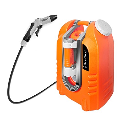 Pure Clean PCRWASHBAT29 portable spray washer W/Flash Light