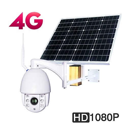 Solar 4G Ptz Camera Outdoor Wireless