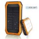 Solar Charger with Strong LED Flashlight