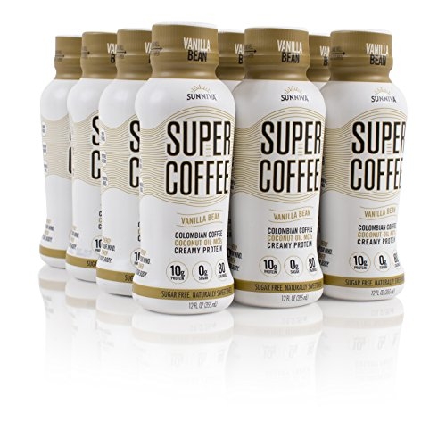 SUNNIVA Super Coffee Vanilla Bean NEW Sugar-Free Formula