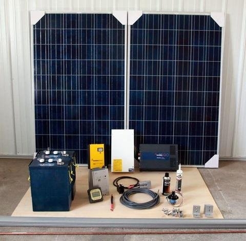 Suntye Advanced Solar Kit #1: 12V, 460W solar system