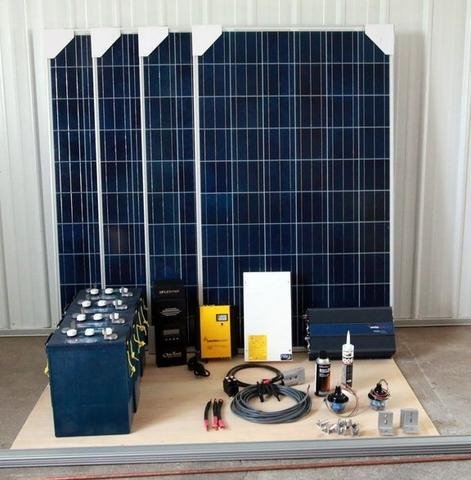 Suntye Advanced Solar Kit #2: 24V, 960W solar system