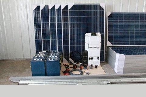 Suntye Advanced Solar Kit #6: 48V, 3.68kW solar system