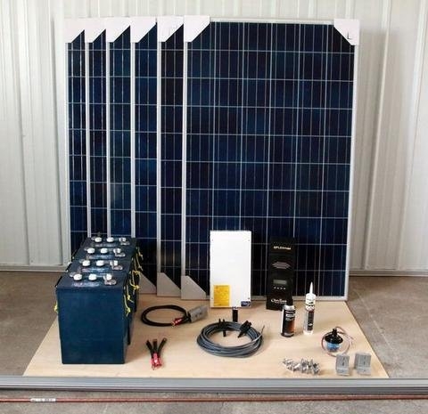 Suntye Basic Solar Kit #3: 24V, 1.38kW solar system
