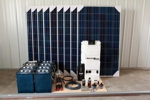 Suntye Basic Solar Kit #4: 24V, 1.84kW solar system