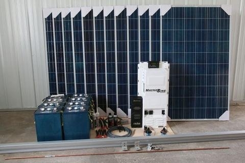 Suntye Basic Solar Kit #5: 24V, 2.76kW solar system
