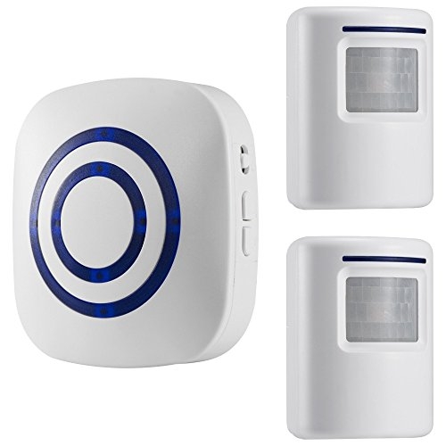 WJLING Motion Sensor Alarm, Wireless Driveway Alert