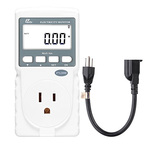 Poniie PN2000 Plug-in Kilowatt Electricity Usage Monitor