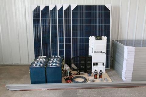 Suntye Basic Solar Kit #7: 48V, 5.52kW solar system