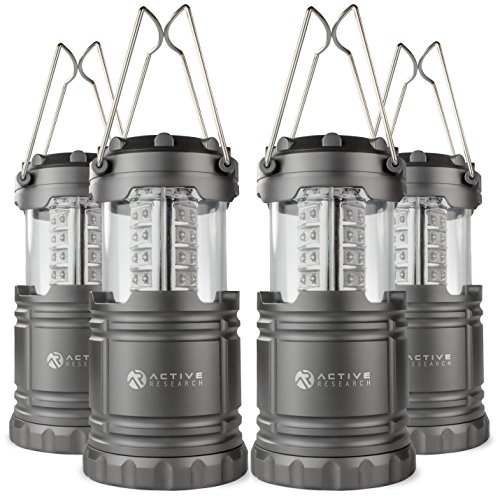 Active Research Water Resistant LED Lantern Portable 30 LED Flashlight
