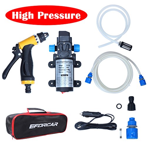 Electric Car Washer,EFORCAR High Pressure Car Washer Pump