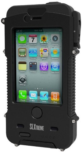 Snow Lizard SLXtreme Case for iPhone 4 and 4S, Black Night